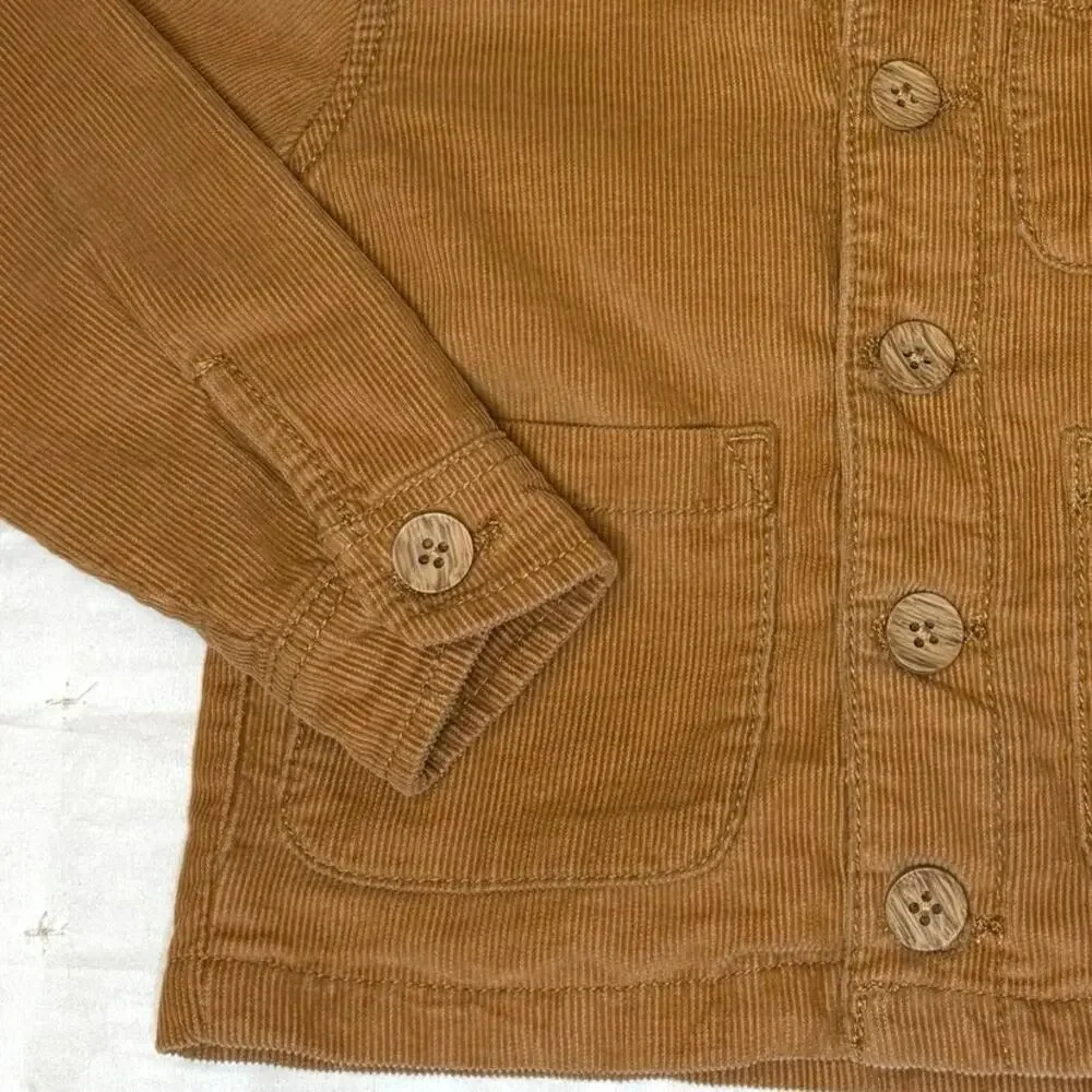 OshKosh B’gosh Corduroy Jacket Boys 2T | Camel Shirt Shacket Lined